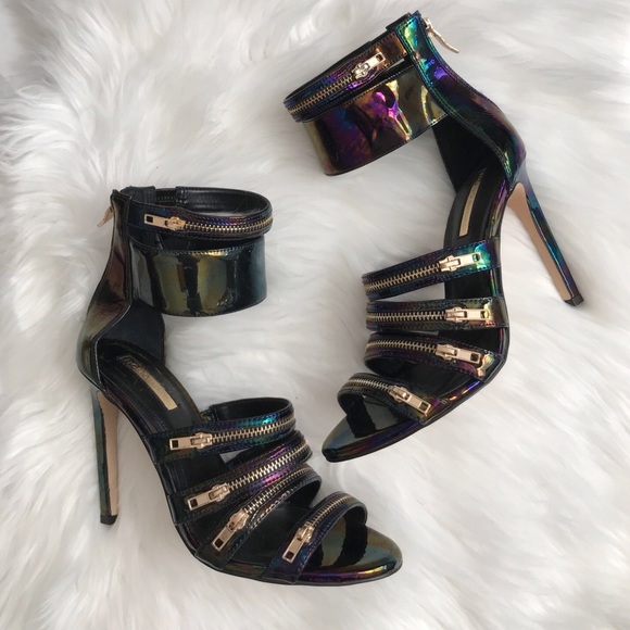 BCBGeneration Shoes - BCBGeneration Casey Holographic Heels